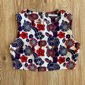 Glamorous Brand Floral Crop Top